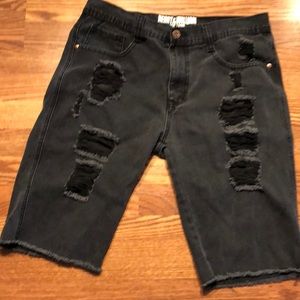 Henry&William New York Distressed Shorts Size 36